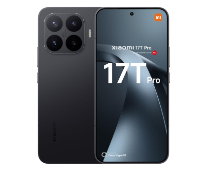 Smartfon Xiaomi 17T Pro 5G 12GB/1TB Black 7000mAh 100W